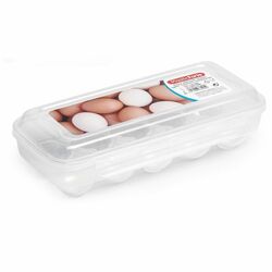 Pojemnik na jajka Plastick Forte 10 jaj przezroczysty